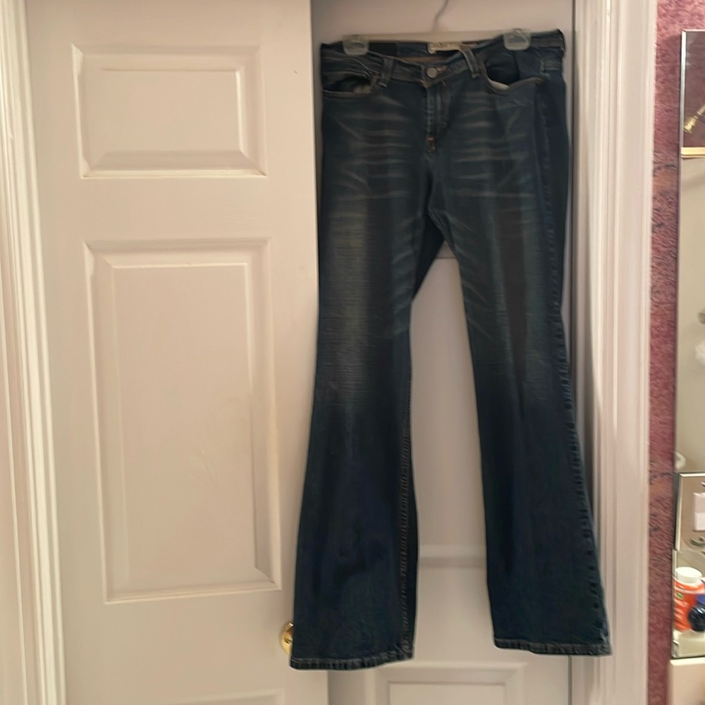 Dark wash express jeans